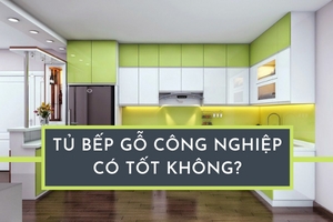 tu bep go cong nghiep co tot khong